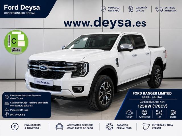 Ford Ranger 2.0 Ecobl 125kW 4x4 Doble Cabina Limited