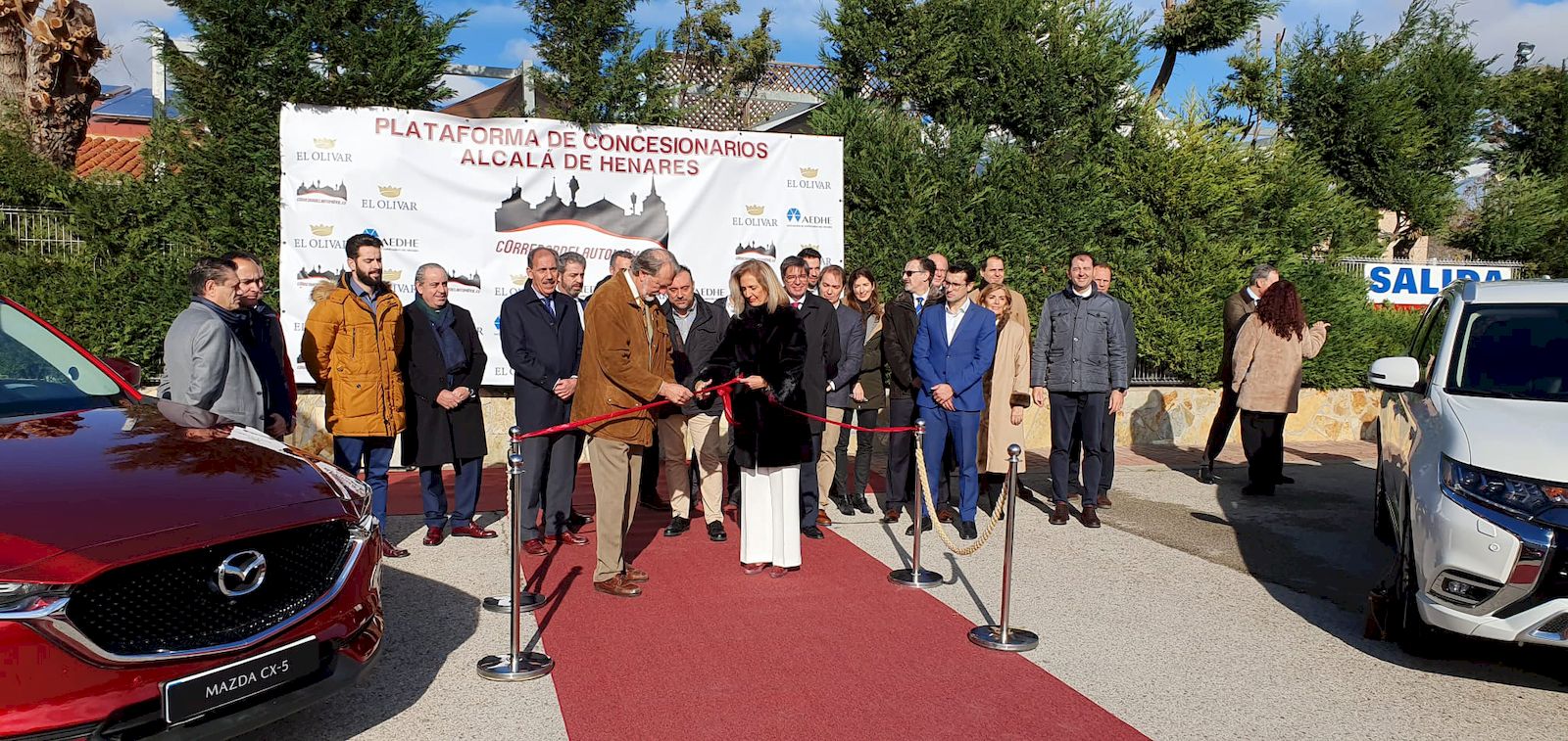 Presentación de la Plataforma Corredor del Automóvil en Finca El Olivar