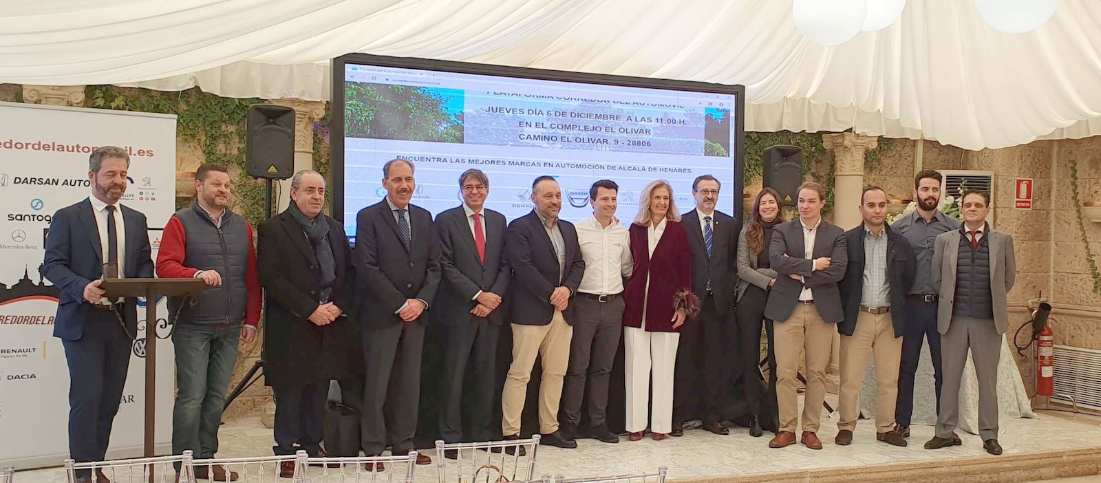 Presentación de la plataforma Corredor del Automóvil de los concesionarios de automóviles de Alcalá de Henares