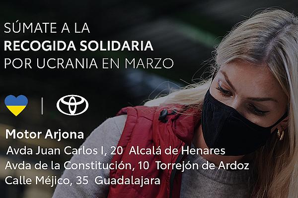 Toyota Motor Arjona lidera una acción solidaria con Ucrania en colaboración con su embajada