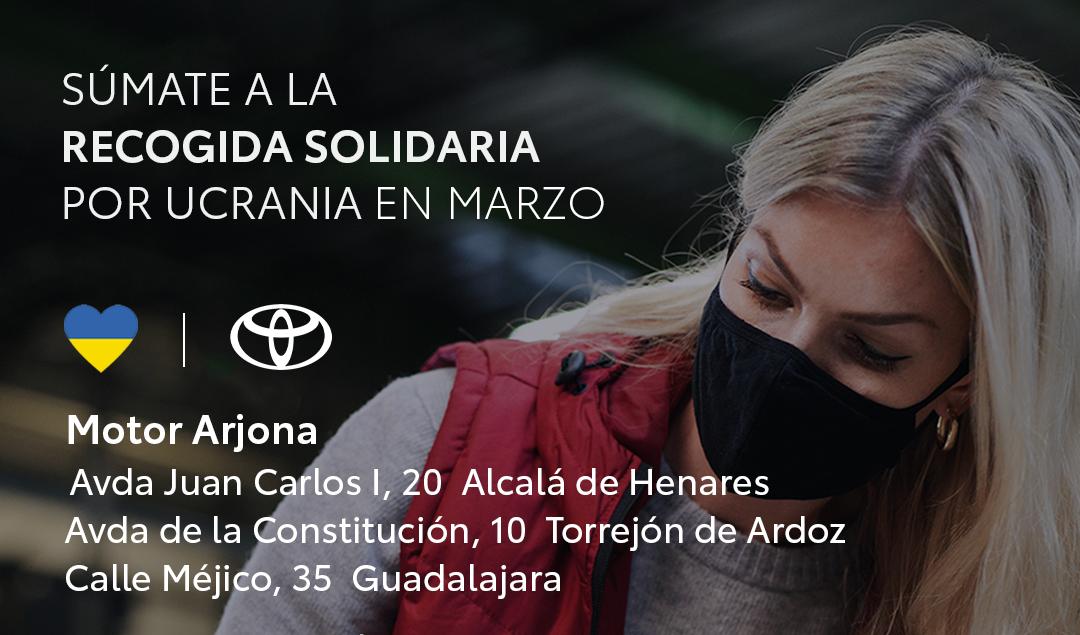 Toyota Motor Arjona lidera una acción solidaria con Ucrania en colaboración con su embajada